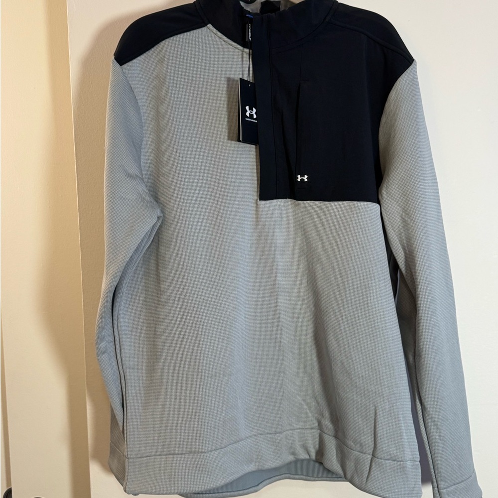 NWT Under Armour Golf Storm Fleece Quarter Zip Sweater